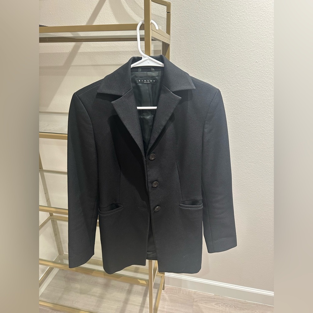 Sisley Coat in Black Size 38